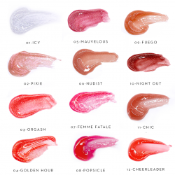 12 Thirsty Pout Hi-Shine Lip Gloss Italia Deluxe