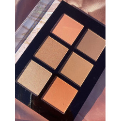 Paleta de rubor, bronceador e iluminador Prolux Cosmetics