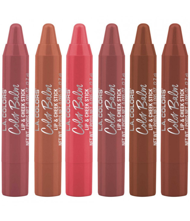 Lápiz para Labios y Mejillas Color Balm L.A. Colors