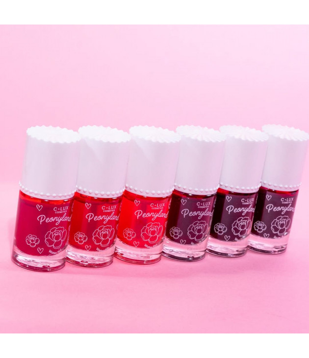6 Tintas Peonyland Water Tint C Lux