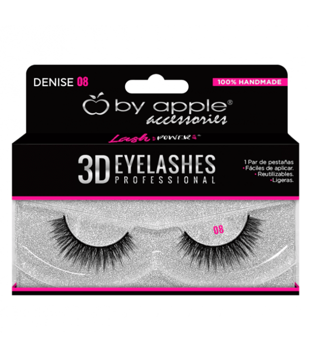 Pestaña postiza profesional 3D 08 Denise by apple