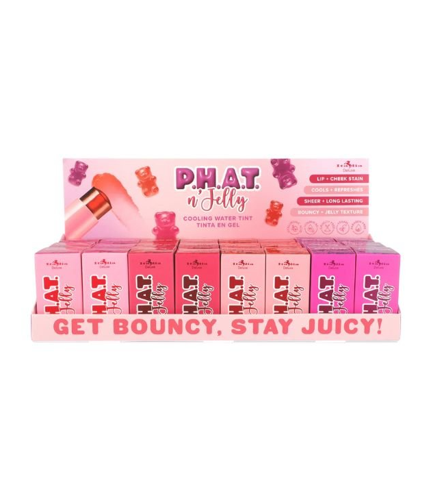 Display de 24 Rubor P.H.A.T n' Jelly Cooling Water Tint Italia Deluxe