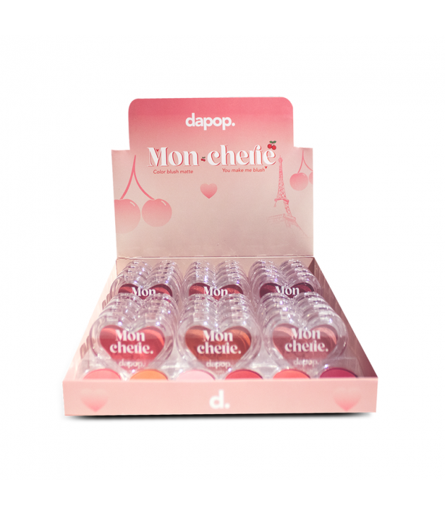 Display 24 Rubores Mon cherie DAPOP