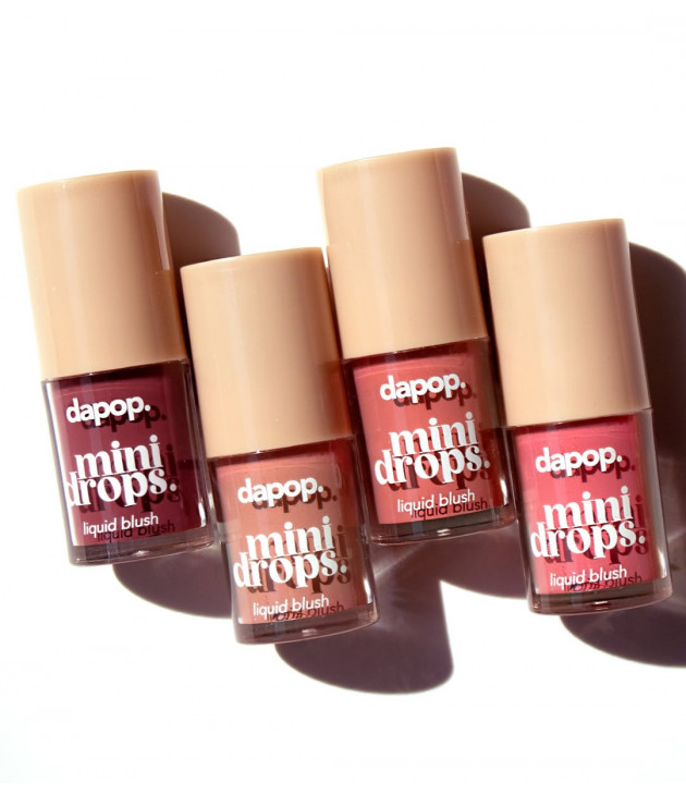 4 Rubor liquido Mini Drops DAPOP