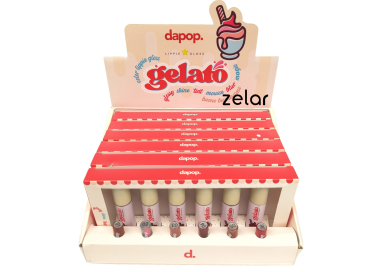 Display 6 Gelato Lip Collection Dapop