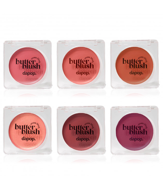 Gama de 6 Butter blush Dapop