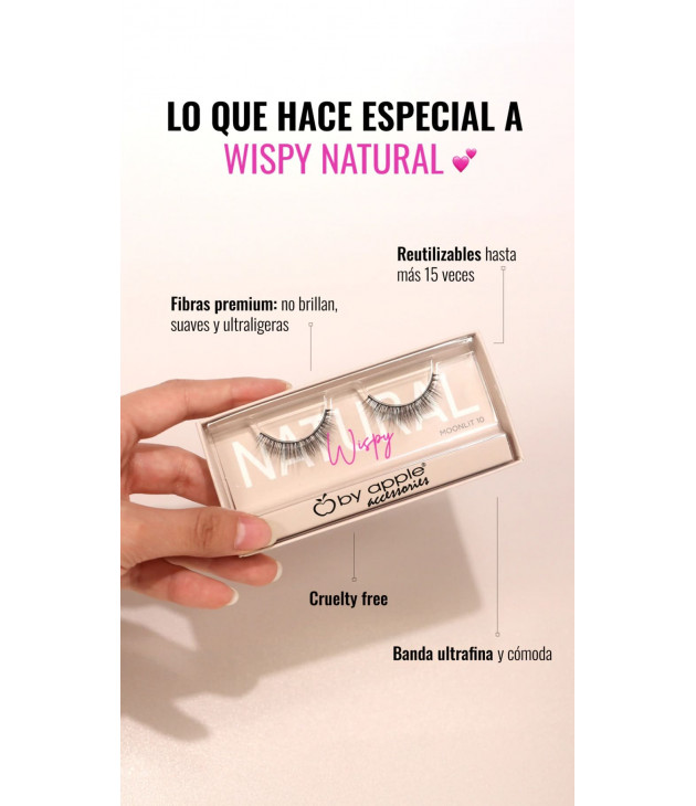 Pestañas postizas Wispy Natural (a elegir) By apple