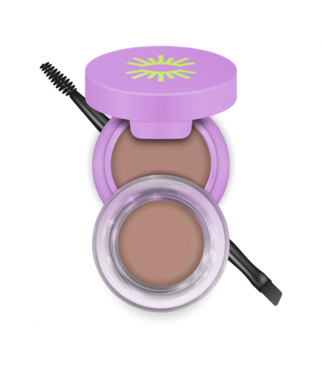 Brow Duo Pomada y sombra para cejas café claro Ananda