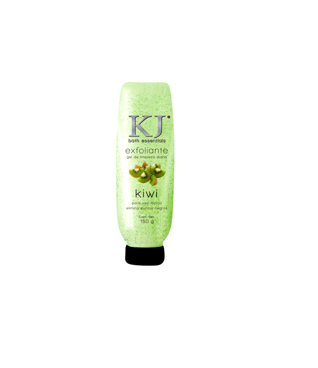 Gel Exfoliante Facial y Corporal de Kiwi KJ Bath Essentials