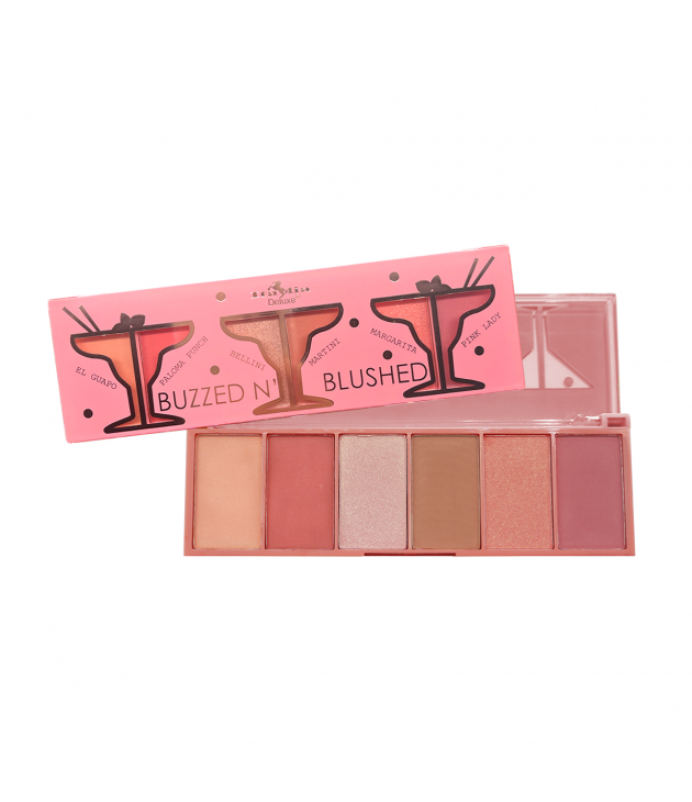Paleta Buzzed N' Blushed Highlighter Set 3006-2 Italia Deluxe